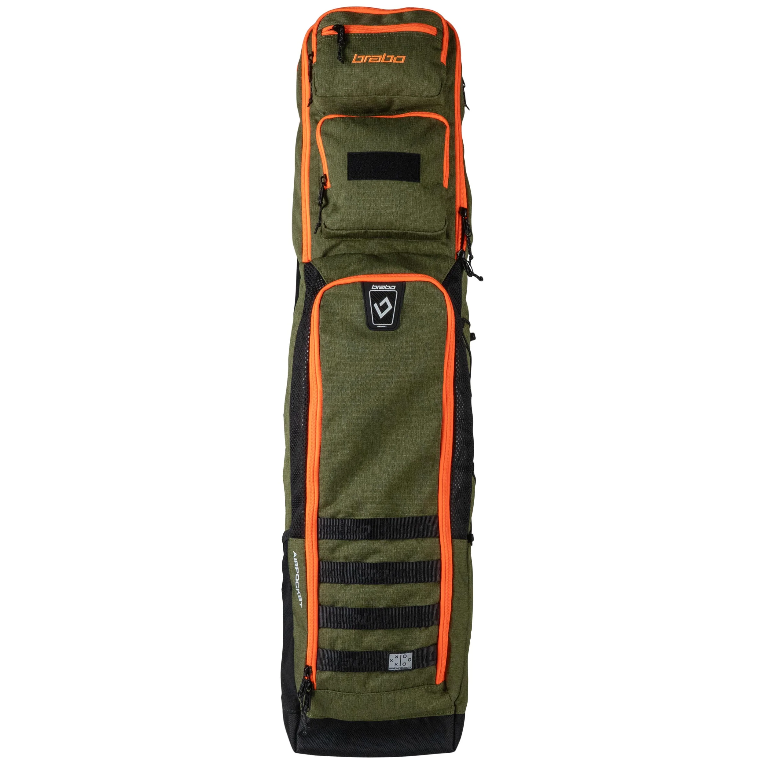 BRABO STICKBAG TRADITIONAL D.GN/ORANGE