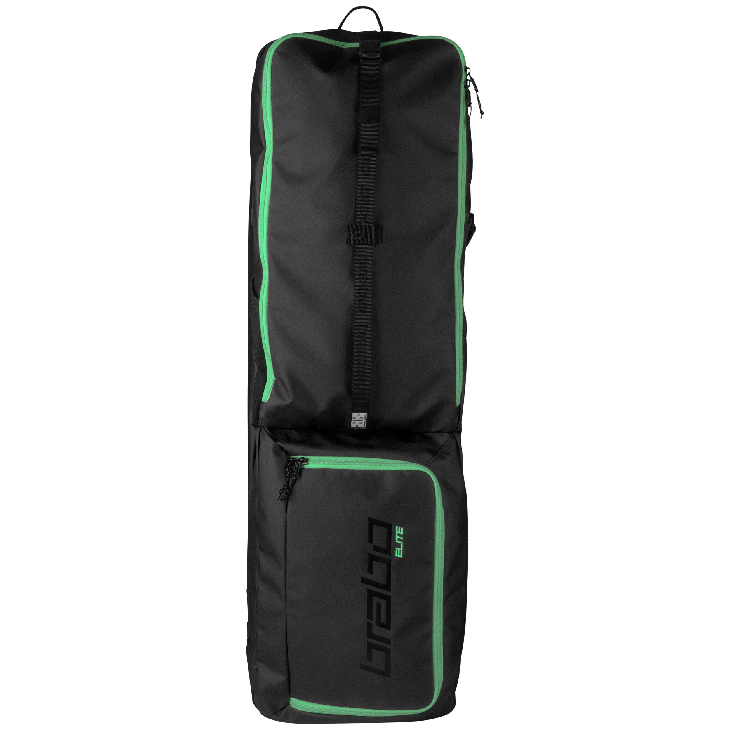 BRABO STICKBAG ELITE BLACK/LIME GREEN