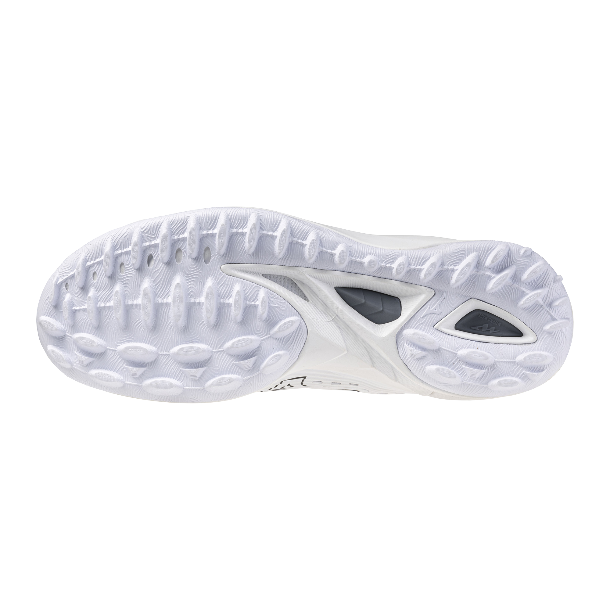 MIZUNO WAVE LEOPARDUS - WHITE/METALLIC GREY