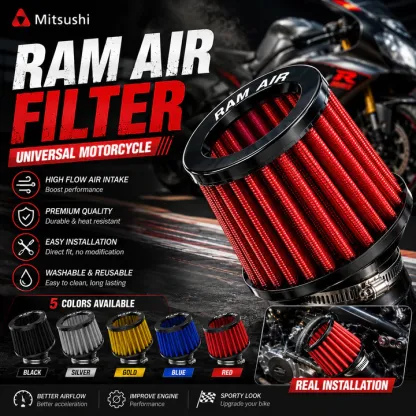 AIR POWER FILTER BIG SIZE UNIVERSAL 35mm/45mm