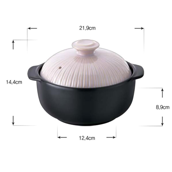 Crack-resistant casserole