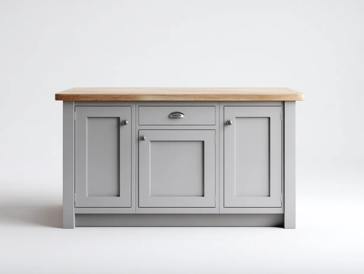 Sideboards-MDF-solid wood-128x45x90 cm-light grey-natural-modern storage-Pineuplab