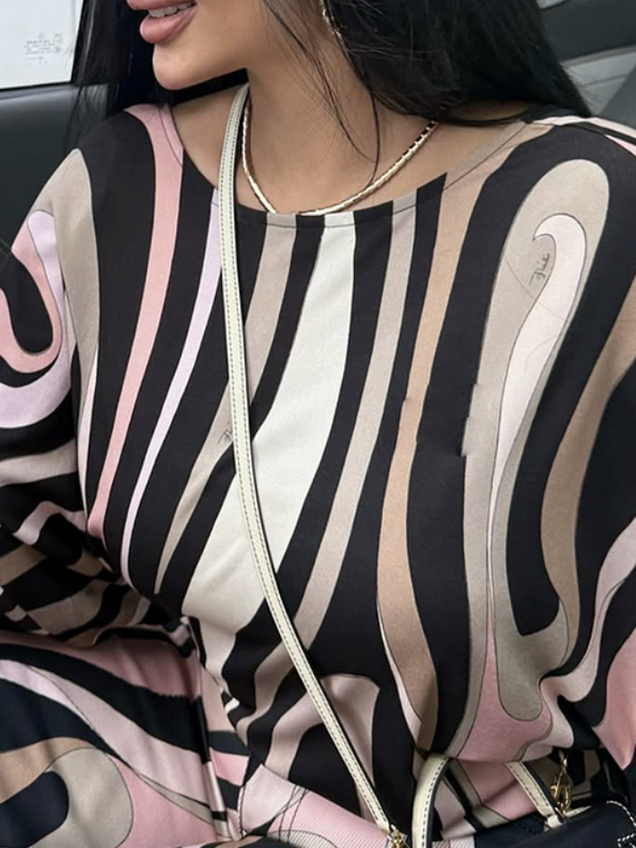 Printed two-piece set
