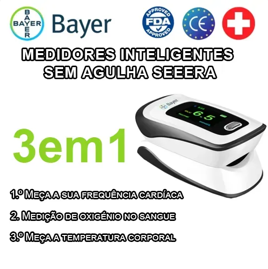 12 em 1】O mais recente glicosímetro inteligente não invasivo da Bayer