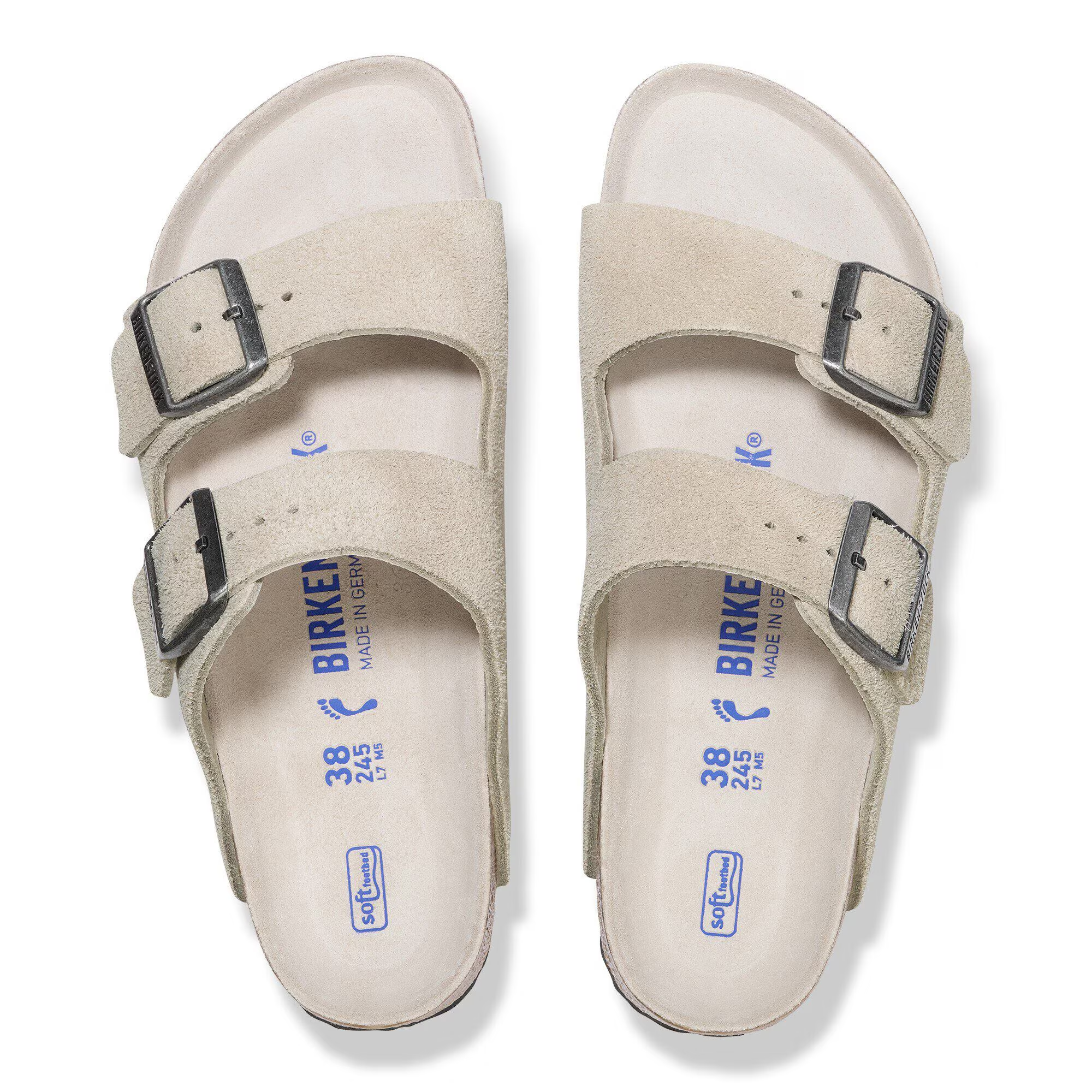 [Harga Super Istimewa!] Barangan Laris dalam Stok! Sandal Lelaki BIRKENSTOCK Arizona yang Selesa dengan Tapak Kaki Lembut, Padanan Biasa, Sandal Sihat, Rekaan Bertali, Buatan Jerman