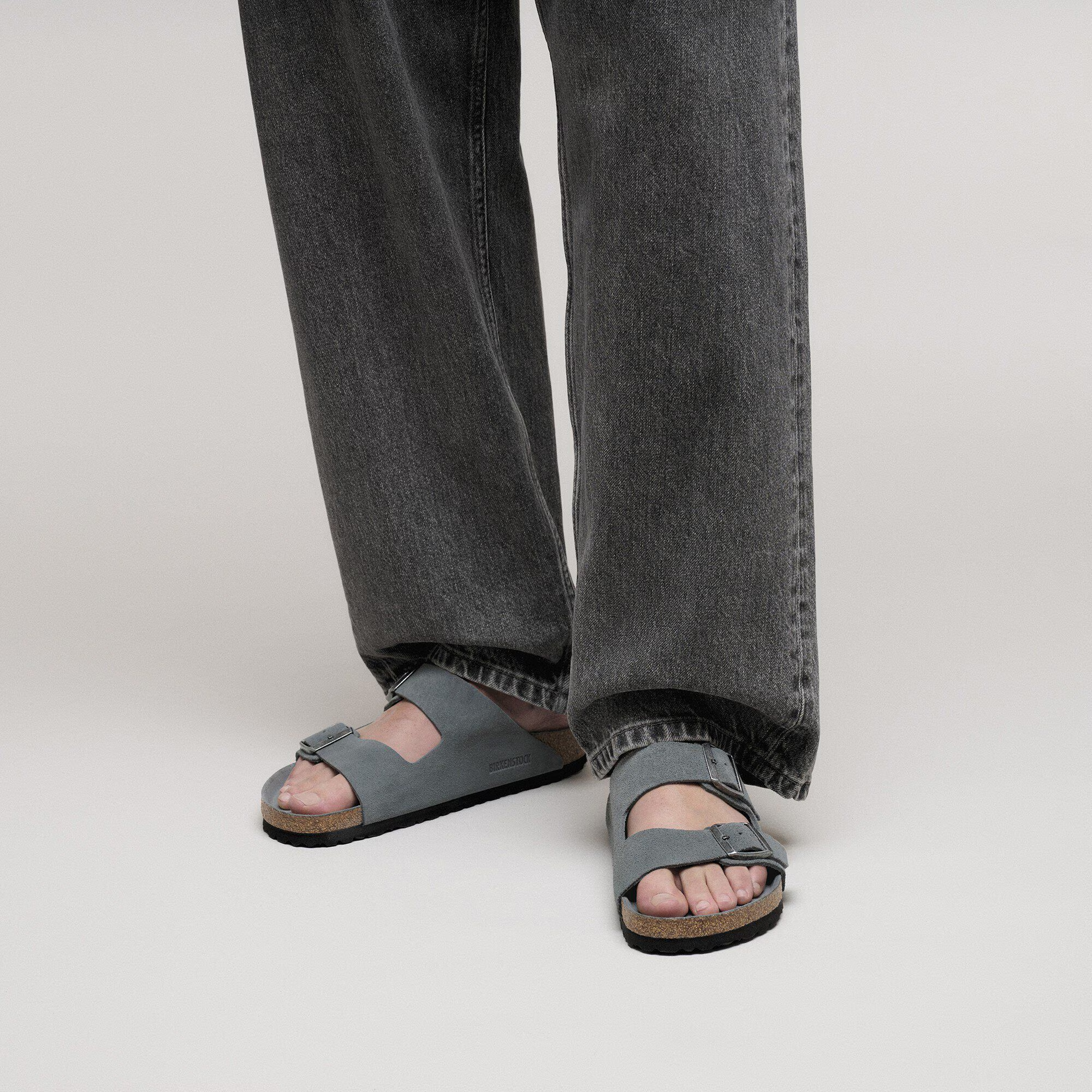 [Harga Super Istimewa!] Barangan Laris dalam Stok! Sandal Lelaki BIRKENSTOCK Arizona yang Selesa dengan Tapak Kaki Lembut, Padanan Biasa, Sandal Sihat, Rekaan Bertali, Buatan Jerman