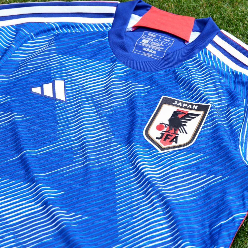Adidas Authentic 2022 Japan World Cup Home Player Version Jersey Short Sleeve Soccer Jersey HF1851