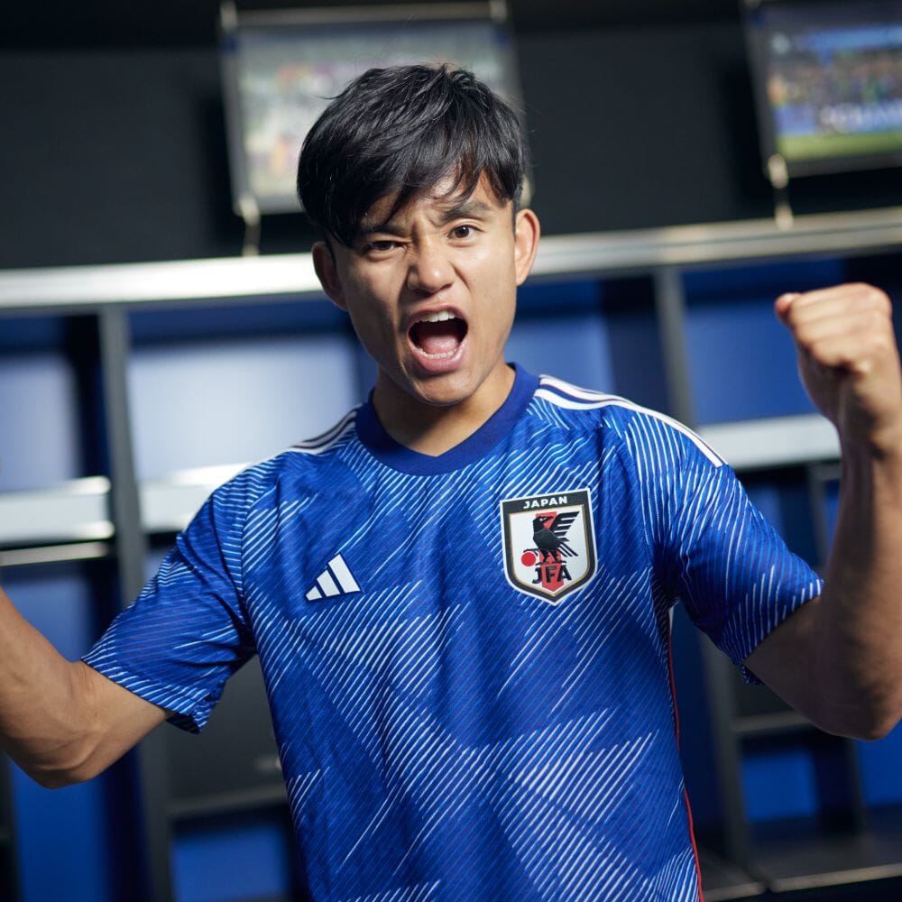 Adidas Authentic 2022 Japan World Cup Home Player Version Jersey Short Sleeve Soccer Jersey HF1851
