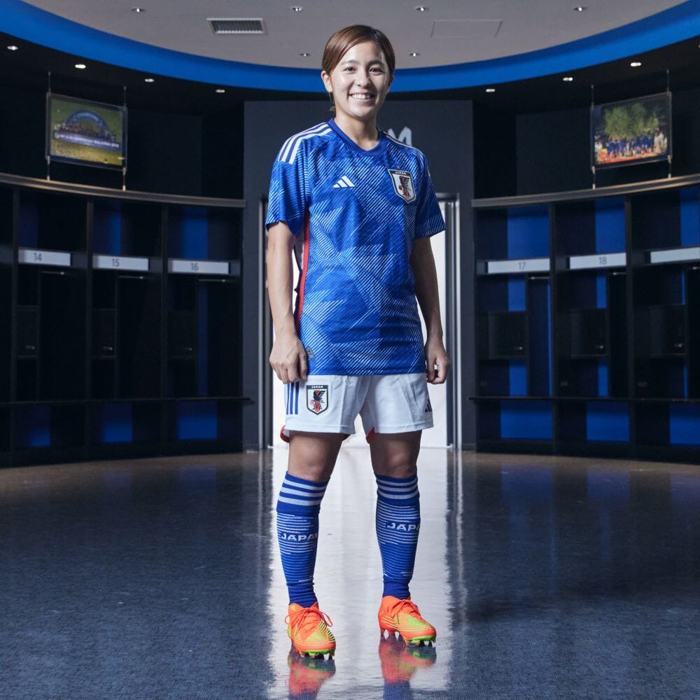 Adidas Authentic 2022 Japan World Cup Home Player Version Jersey Short Sleeve Soccer Jersey HF1851