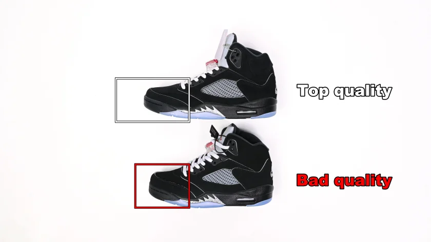AJ5 Top quality VS Bad quality