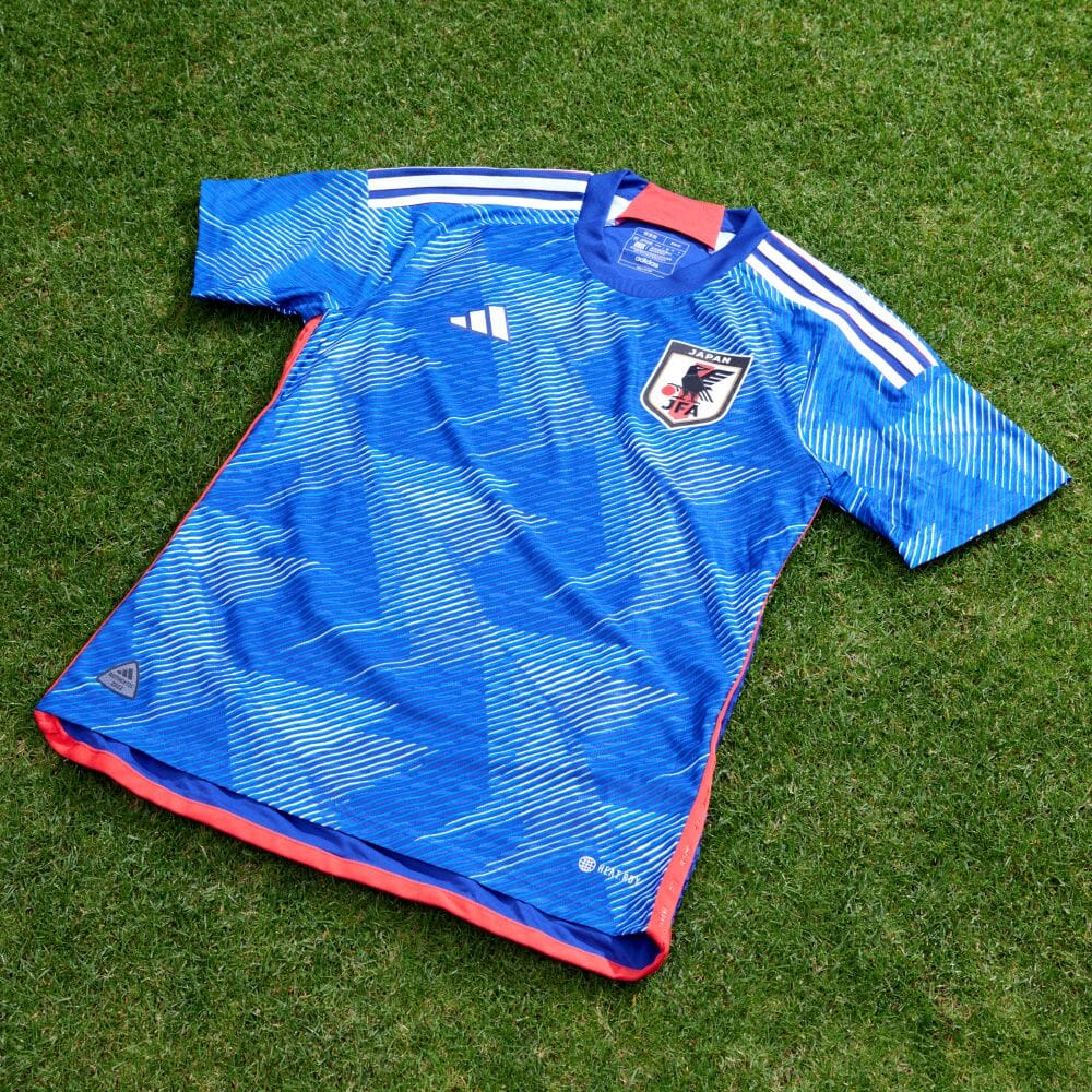 Adidas Authentic 2022 Japan World Cup Home Player Version Jersey Short Sleeve Soccer Jersey HF1851