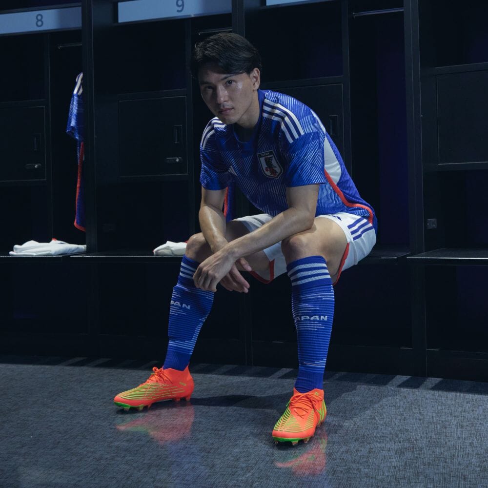 Adidas Authentic 2022 Japan World Cup Home Player Version Jersey Short Sleeve Soccer Jersey HF1851