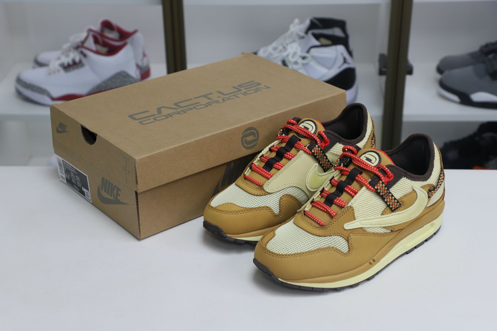 Travis Scott x Nike Air Max1"wheat"travis scott