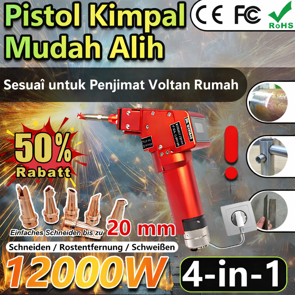 Obor Kimpalan Mudah Alih 4-dalam-1