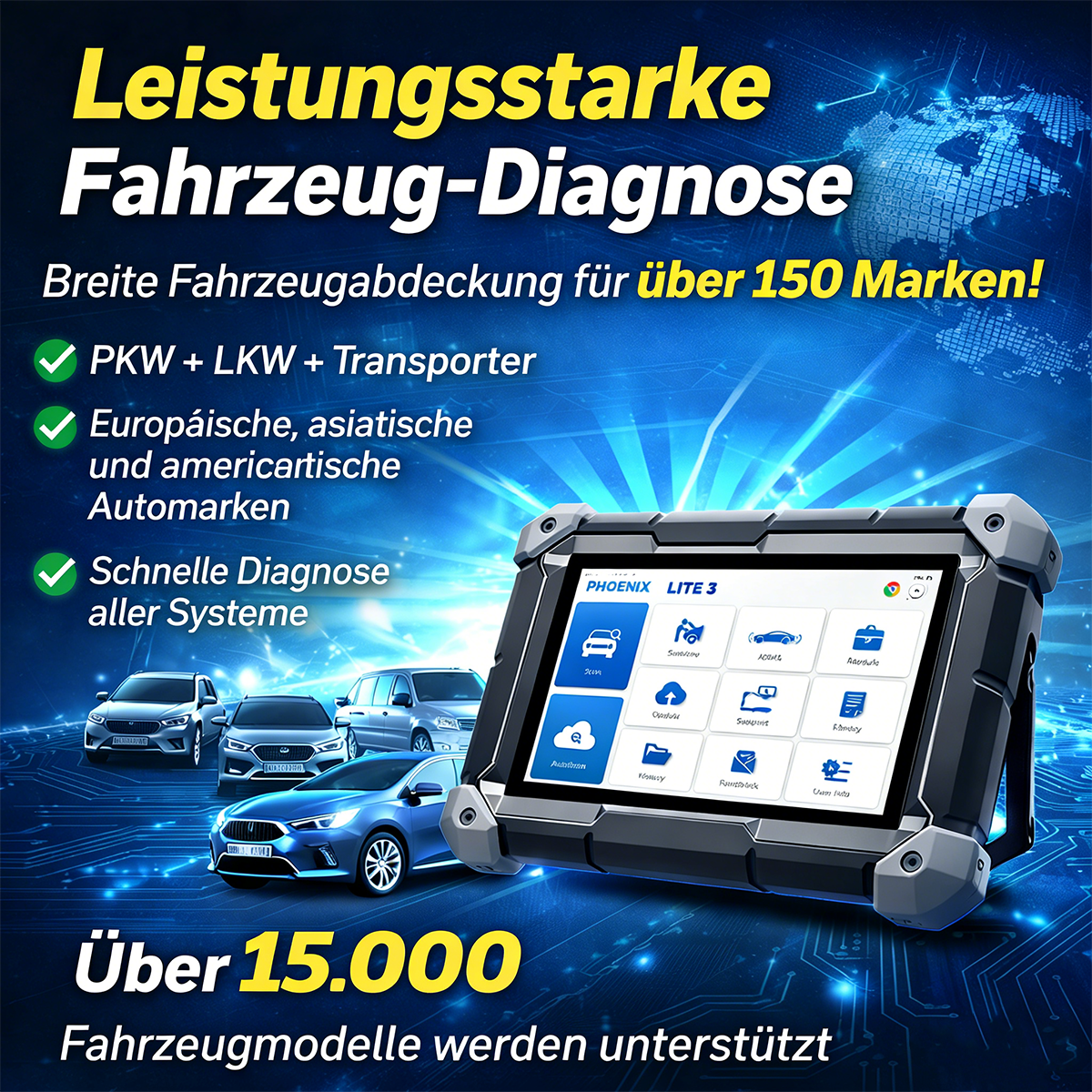 Professionelle Kfz-Diagnosegeräte!!!
