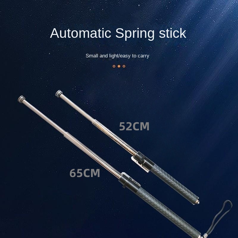 50cm/65cm/80cm/70cm/1M retractable stick Trekking Poles Stick Outdoor Adjustable telescopic defense stick Aluminum Alloy Hiking Stick for Camping and Outdoor Travel