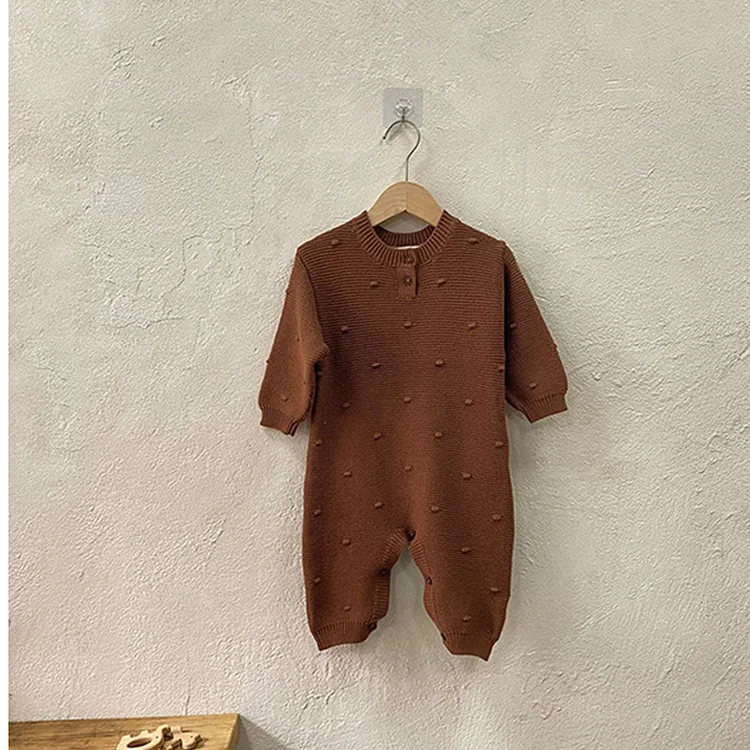 【66-90cm】 ボタン付き オールインワン  or ボンネット