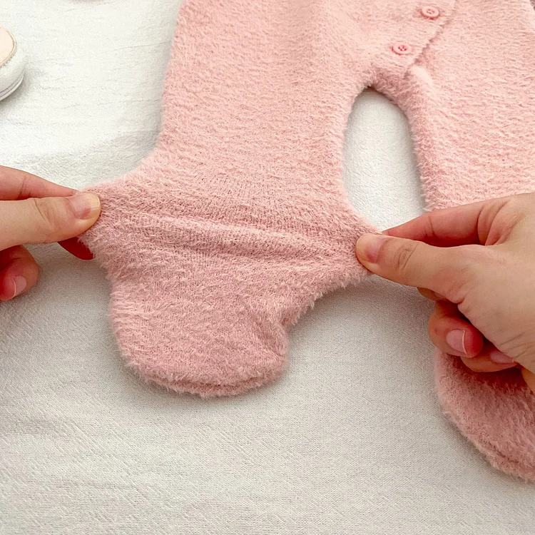 【66-90cm】熊デザイン オールインワン