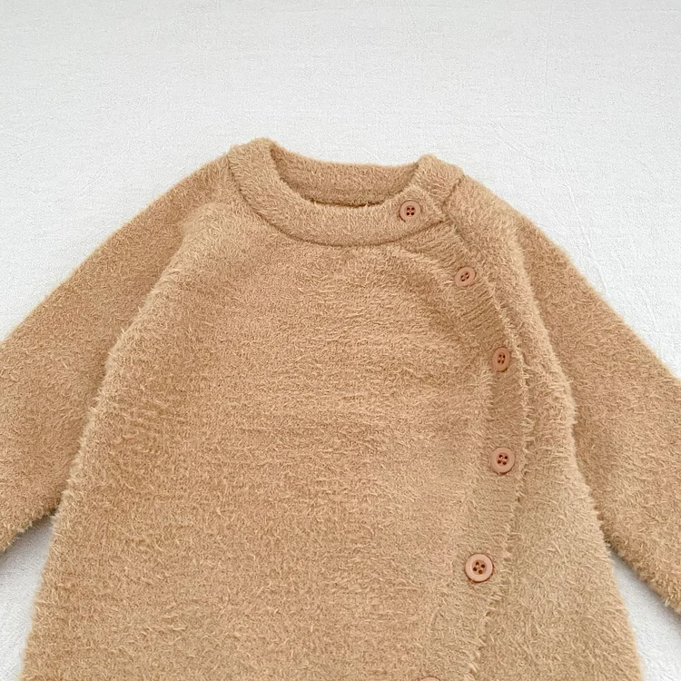 【66-90cm】熊デザイン オールインワン