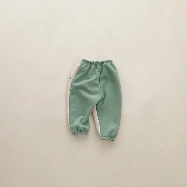 【73-100cm】 熊柄 カジュアル セットアップ