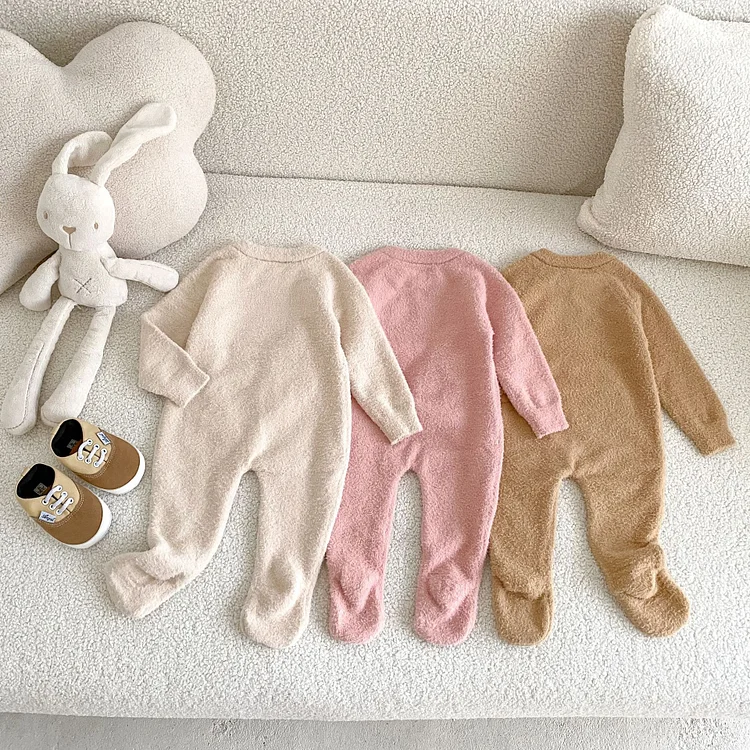 【66-90cm】熊デザイン オールインワン