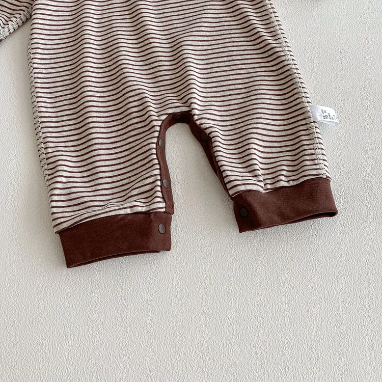 【66-90cm】 ボーダー オールインワン