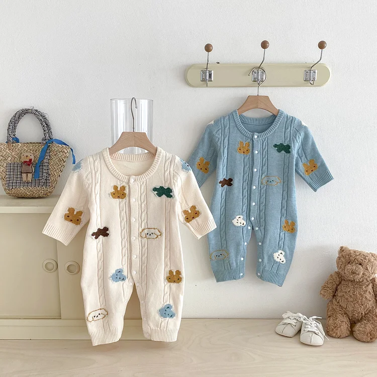 【66-90cm】 ウサギ オールインワン