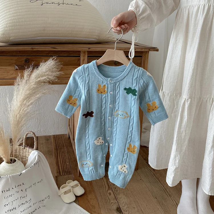 【66-90cm】 ウサギ オールインワン