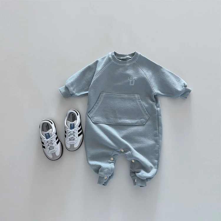 【66-90cm】 ポケット付き オールインワン