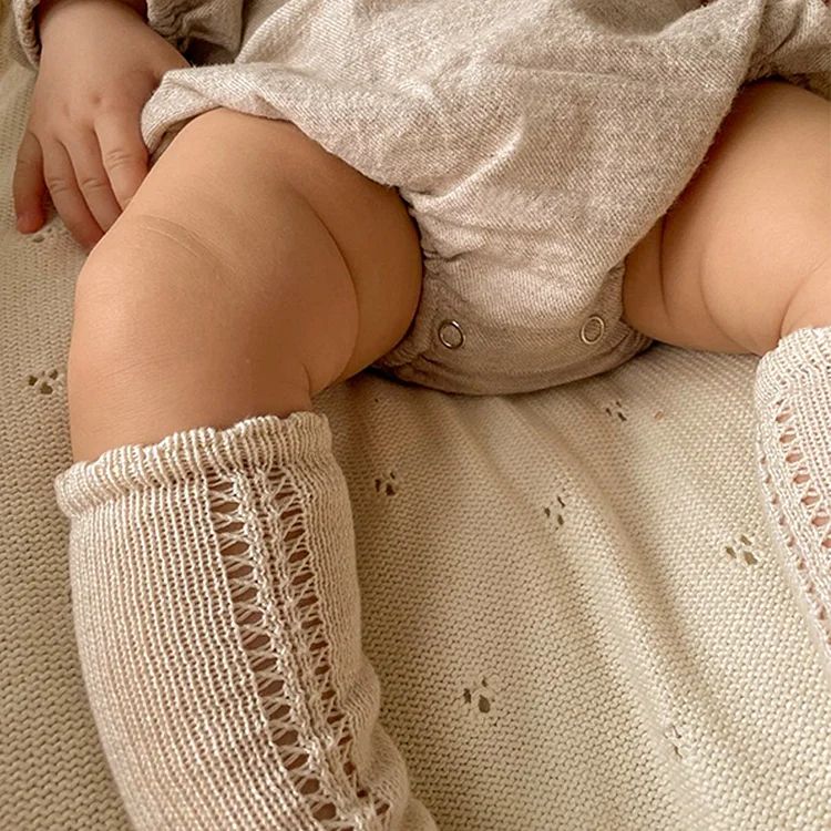 【66-90cm】韓国風レース襟 ロンパース