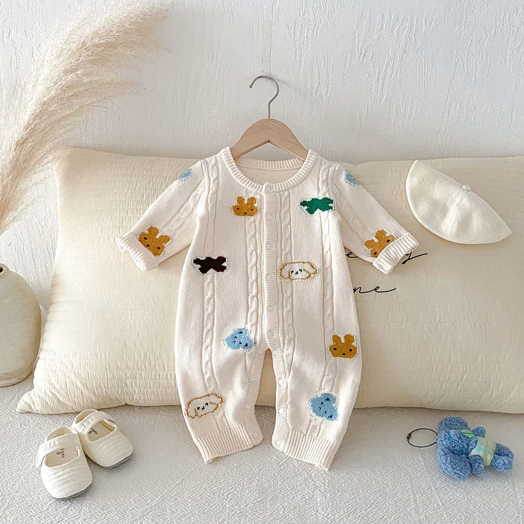 【66-90cm】 ウサギ オールインワン