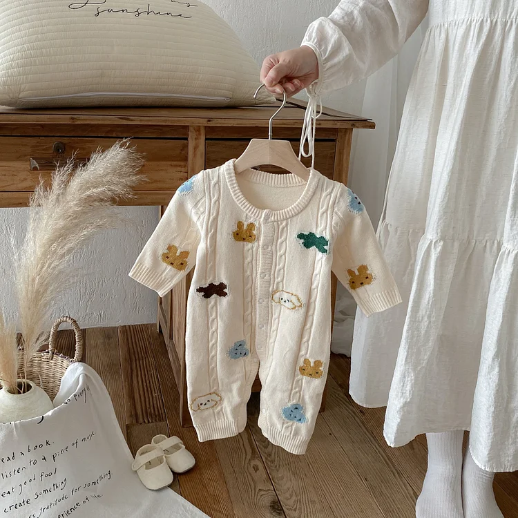 【66-90cm】 ウサギ オールインワン