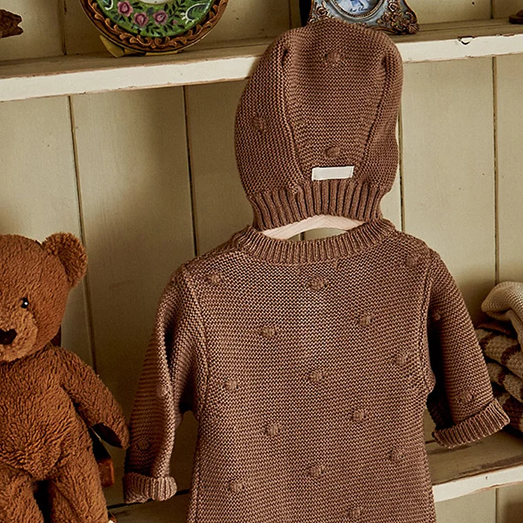 【66-90cm】 ボタン付き オールインワン  or ボンネット