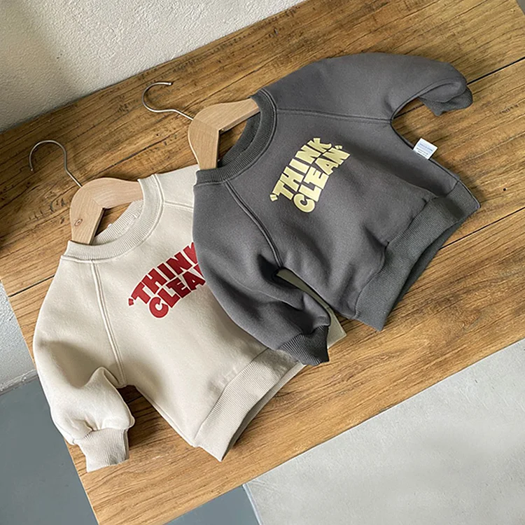 【73-100cm】 英字プリント セットアップ