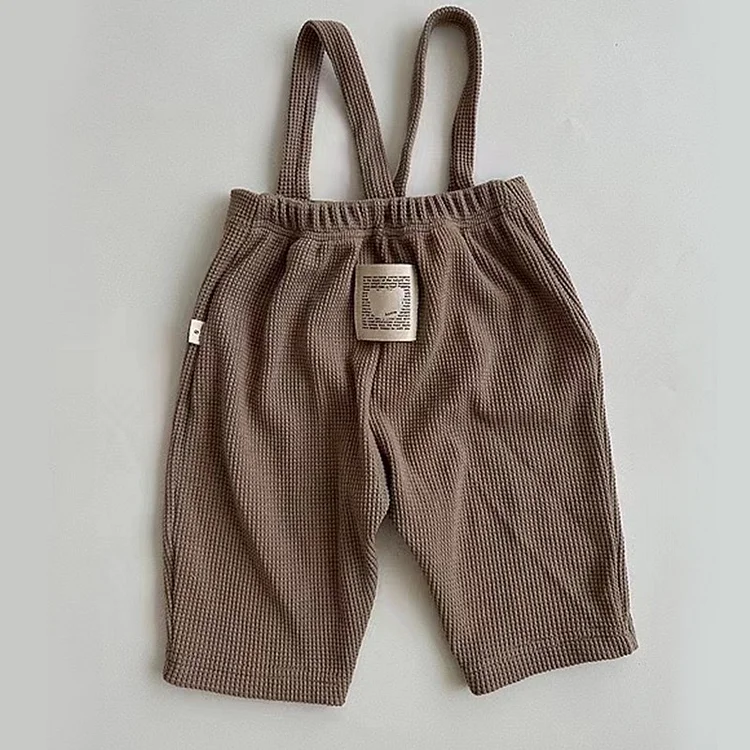 【66-90cm】リブ サロペット   LB5406