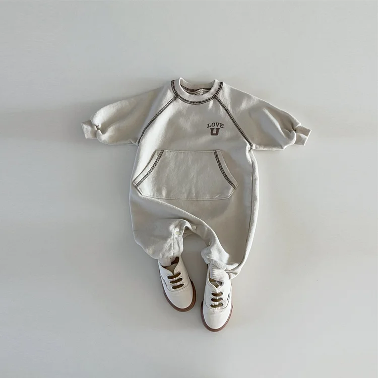 【66-90cm】 ポケット付き オールインワン