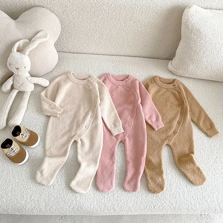 【66-90cm】熊デザイン オールインワン