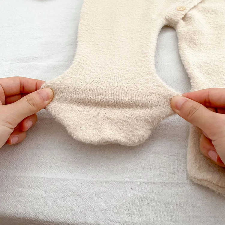 【66-90cm】熊デザイン オールインワン