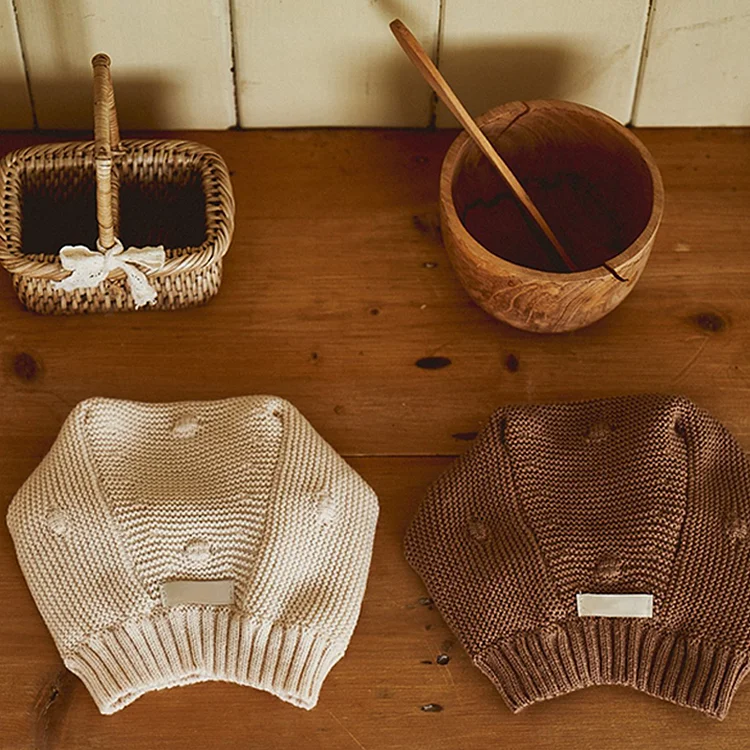 【66-90cm】 ボタン付き オールインワン  or ボンネット