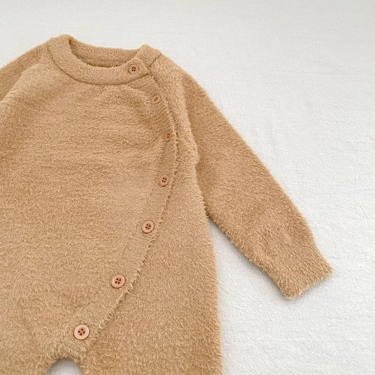 【66-90cm】熊デザイン オールインワン