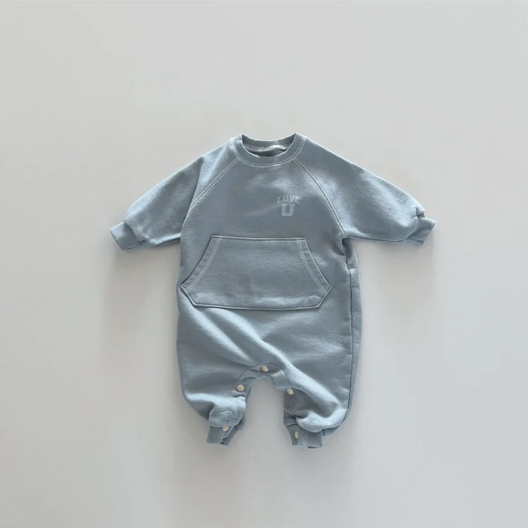 【66-90cm】 ポケット付き オールインワン