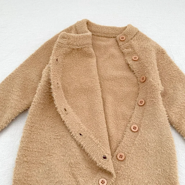 【66-90cm】熊デザイン オールインワン