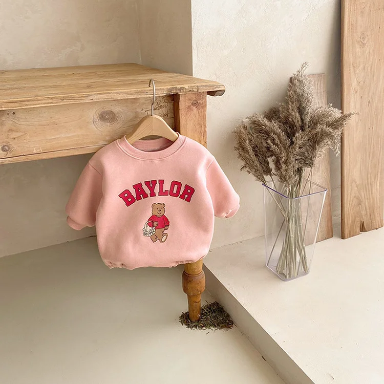 【66-110cm】 熊柄 ロンパース  or セットアップ