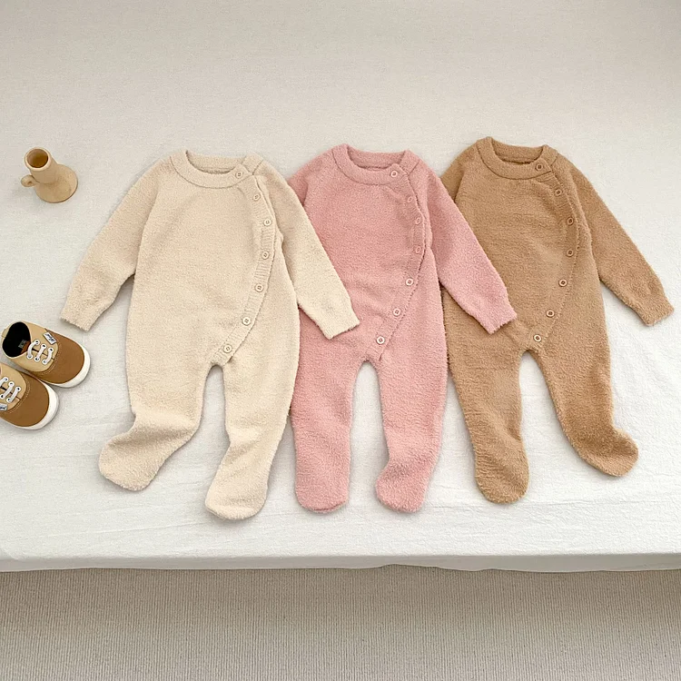 【66-90cm】熊デザイン オールインワン