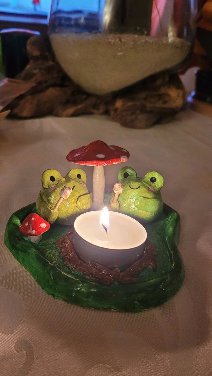 Froggy Tealight Holder