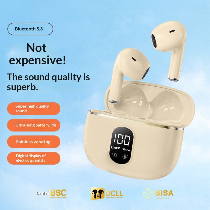 2026 New Model: High-Quality Smart Wireless In-Ear Bluetooth Headphones with Noise Cancellation