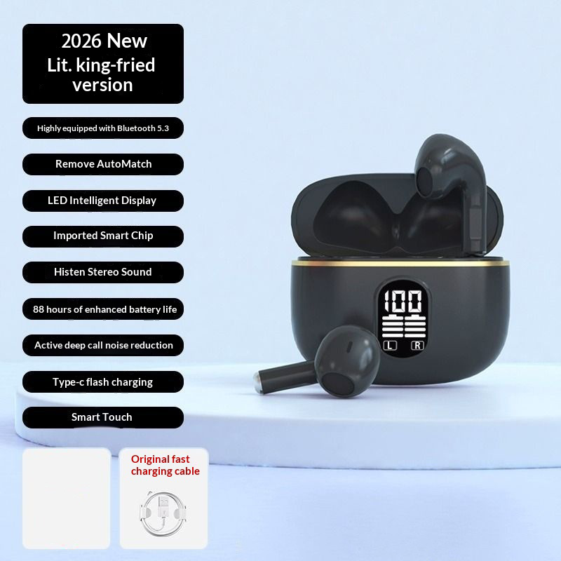 2026 New Model: High-Quality Smart Wireless In-Ear Bluetooth Headphones with Noise Cancellation