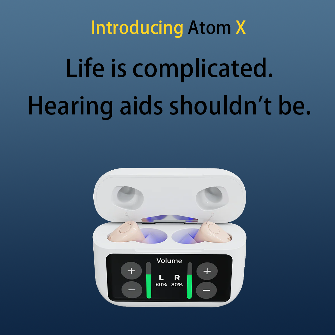 Audien Atom X OTC Hearing Aids