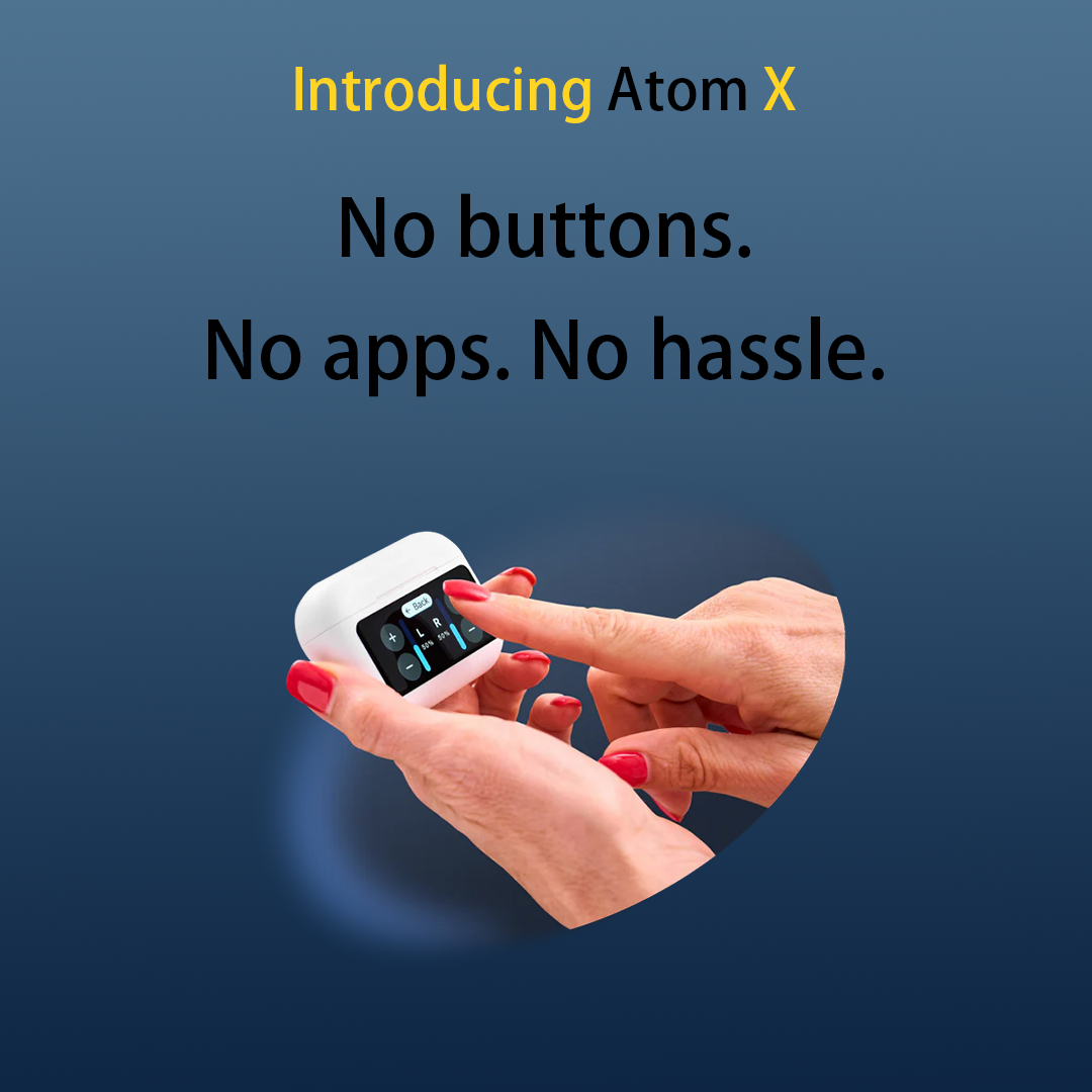 Audien Atom X OTC Hearing Aids