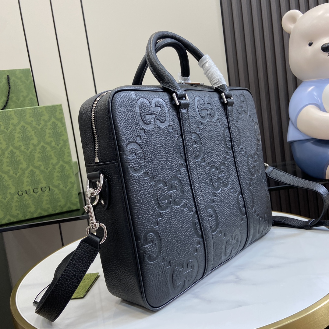 【 Gucci 旗艦店】スーパー ダブルG ブリーフケース